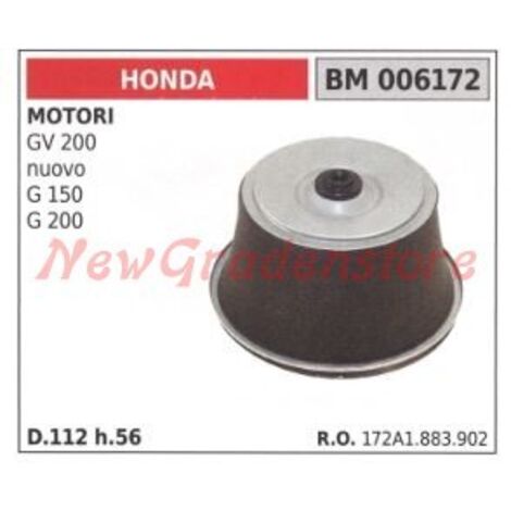 Filtre à air HONDA moteurs GV 200 nouveau G 150 200 006172