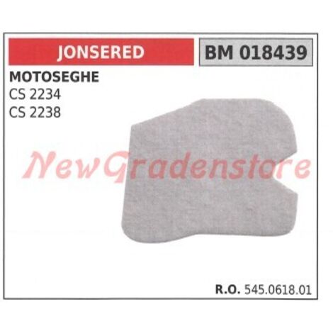 Filtre à air JONSERED pour tronçonneuse CS 2234 2238 018439 545061801