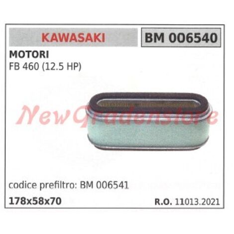 Filtre à air KAWASAKI moteur FB 460 (12.5 HP) 006540