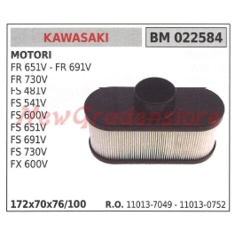 Filtre à air KAWASAKI moteur FR 651 V 691V 730V FS 481V 541V 600V 651V 022584