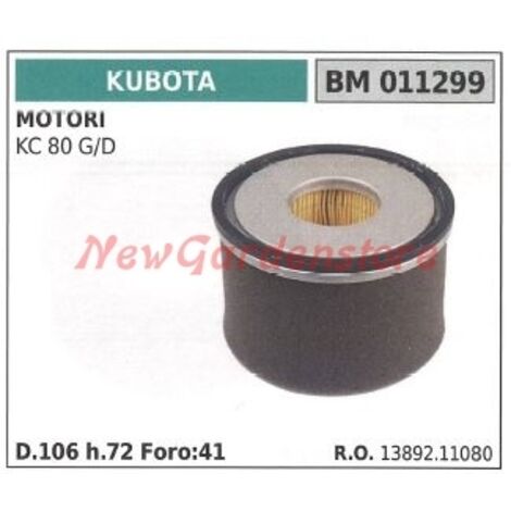 Filtre à air KUBOTA moteur KC 80 G/D 011299