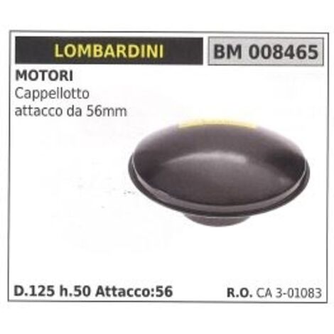 Filtre à air LOMBARDINI motoculteur capuchon de filtre à air 56 mm connexion filtre à air