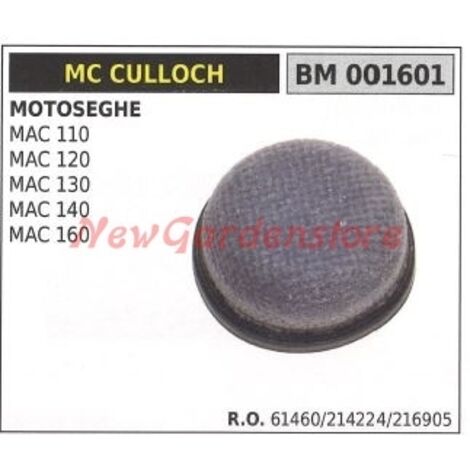 Filtre à air MC CULLOCH tronçonneuse MAC 110 120 130 140 160 001601