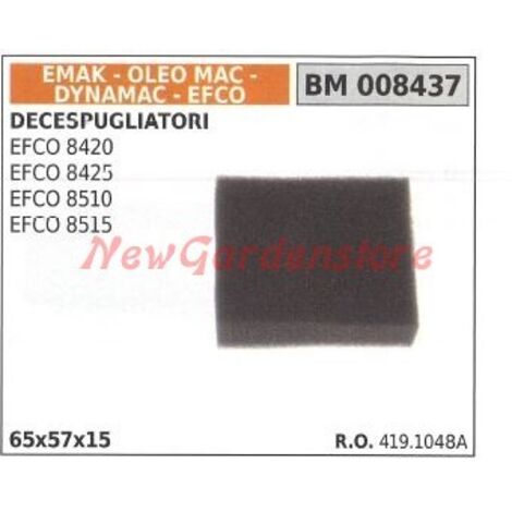 Filtre à air OLEOMAC EFCO débroussailleuse 8420 8425 8510 8515 008437 4191048A