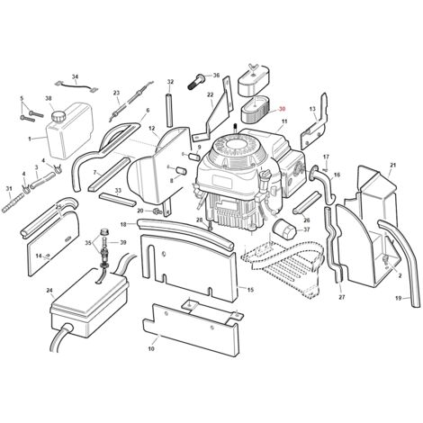 Filtre à air ORIGINAL machine d'exploitation GIANNI FERRARI Top Vert moteur Honda