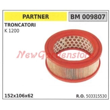Filtre à air PARTNER pour tronçonneuse K 1200 K1200 009807