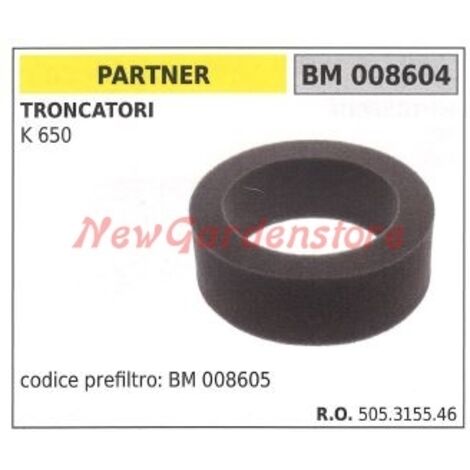 Filtre à air PARTNER pour tronçonneuse K 650 K650 008604