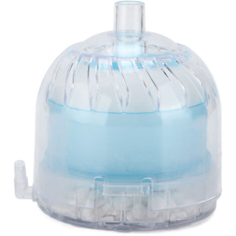 Filtre à air pour aquarium en plastique transparent Ø8 cm – oxygénation et purification de l'eau