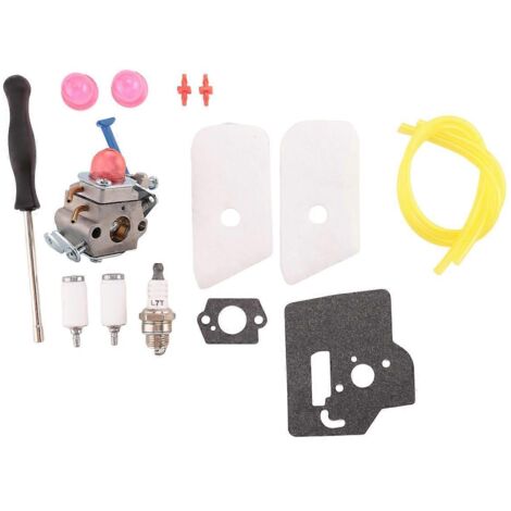 Filtre à air pour carburateur 128LD, filtre à carburant, coupe-bordures 28 cm³, 128C, 128L, 128R-AquaForge