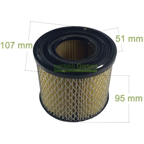 filtre à air pour moteur Briggs & Stratton B&S monté horizontalement 7–8 ch / 393957S