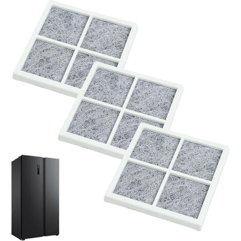 LONGZIMING Filtre à air pour Réfrigérateur LG Pure n Fresh,3 Pcs filtres à air de rechange,LG Pure Fresh,pour Réfrigérateur/Réfrigérateur/Purificateur d'air LG LT120F,ADQ73214405,ADQ73214404,ADQ73214408