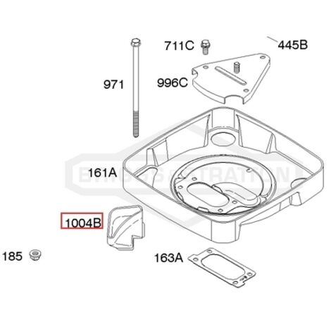Filtre à air pour tondeuse à gazon BRIGGS & STRATTON ORIGINAL 690865
