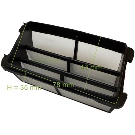 filtre à air pour tronçonneuse Jonsered 2041 2045 2050 / 503 41 32-03 5034132-01