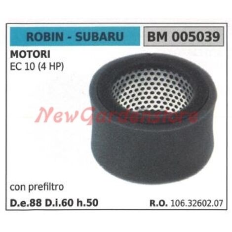 Filtre à air ROBIN avec préfiltre pour moteur de débroussailleuse EC 10 (4 HP) 005039