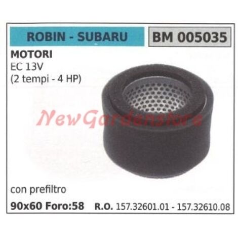 Filtre à air ROBIN avec préfiltre pour moteur de débroussailleuse EC 13V 005035