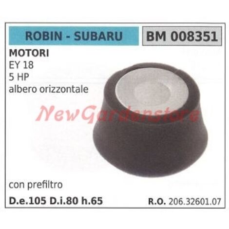 Filtre à air ROBIN avec préfiltre pour moteur de tondeuse EY 18 5 HP 008351