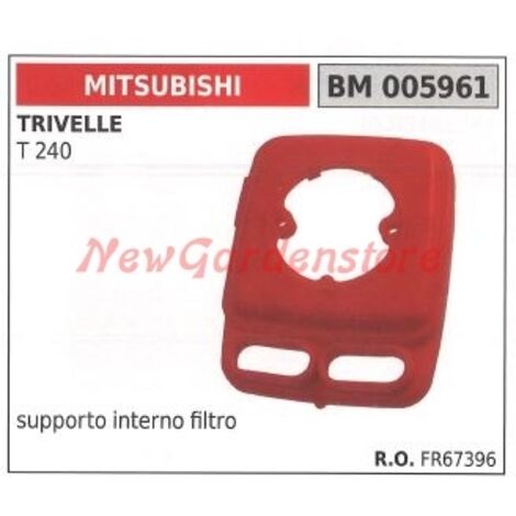 Filtre à air support interne MITSUBISHI moteur 2 temps monté sur tarière T 240 005961