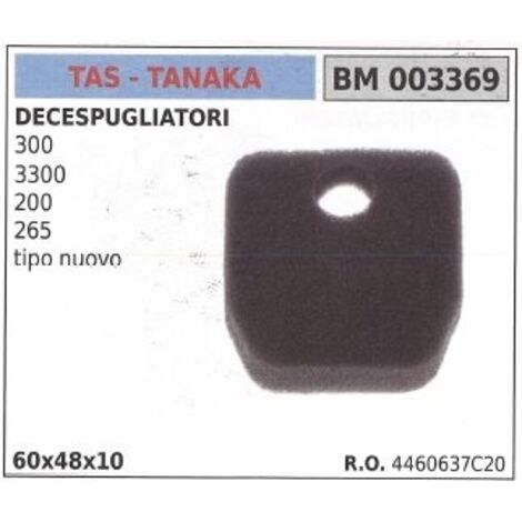 Filtre à air TAS pour débroussailleuse 300 3300 200 265 nouveau type 003369