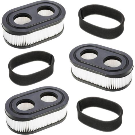 Filtre à Air Tondeuse, pour les moteurs Briggs & Stratton 550E 550EX Eco-Plus 575EX Remplace 798339 798452 593260 093000er 09P0000er Moteur 4247 5432 5432K, avec éponge (3 pièces)