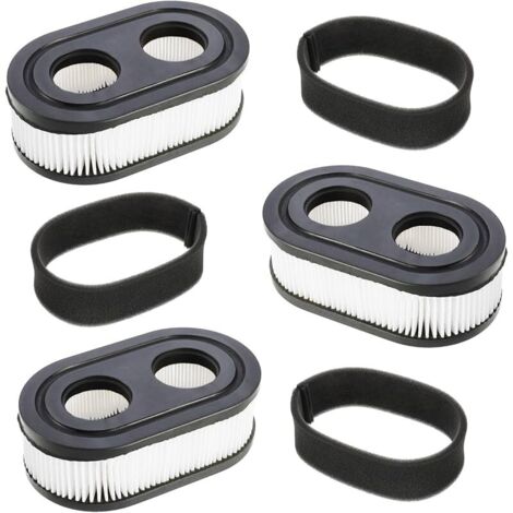Filtre à Air Tondeuse, pour les moteurs Briggs & Stratton 550E 550EX Eco-Plus 575EX Remplace 798339 798452 593260 093000er 09P0000er Moteur 4247 5432 5432K, avec éponge (3 pièces)