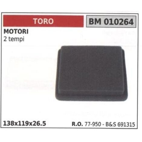 Filtre à air TORO pour moteur 2 temps 77-950 691315 débroussailleuse