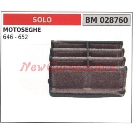 Filtre à air UNIQUEMENT pour tronçonneuse 646 652 028760