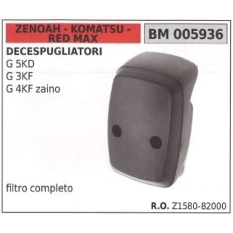 Filtre à air ZENOAH et couvercle pour débroussailleuse à dos G 5KD 3KF 4KF 005936