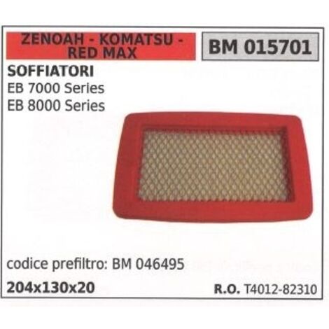 Filtre à air ZENOAH pour soufflerie EB 7000 SERIES EB 8000 SERIES 015701
