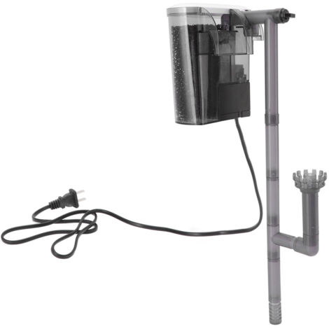 Filtre à Aquarium Externe 3W avec Pompe Cascade pour Bassin à Poissons, Accessoire Maison, Prise EU 220V