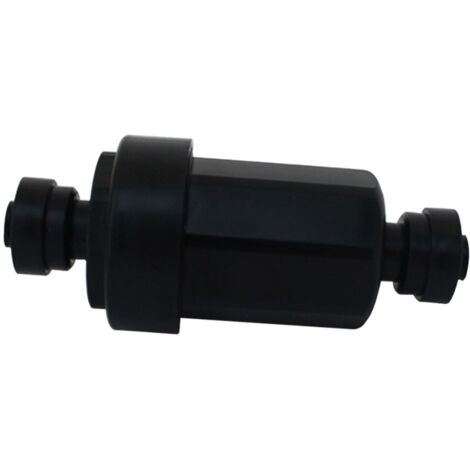 Filtre à brumisation à connexion rapide 1/4'' pour arrosage de jardin, microfiltre à brumisation basse pression pour tuyaux, filtre amovible en treillis métallique d'acier inoxydable