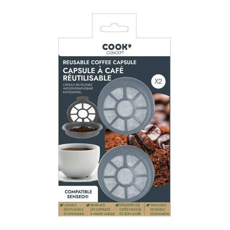 CMP - Filtre à café compatible senseo X2 KA6200 pour Cafetière - Expresso broyeur - nc