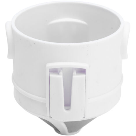 Filtre à Café Portable en Acier Inoxydable, Filtre à Main Pliable pour Café Ultra Fin, Outil de Dégustation Blanc