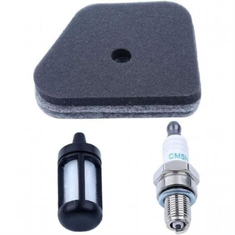 Filtre À Carburant À Air Lawnmower Spark Kit Compatible Avec Stihl Fs87 Fs90 Fs100 Fs110 Fs130, Kit De Carburateur À Gazon, 3