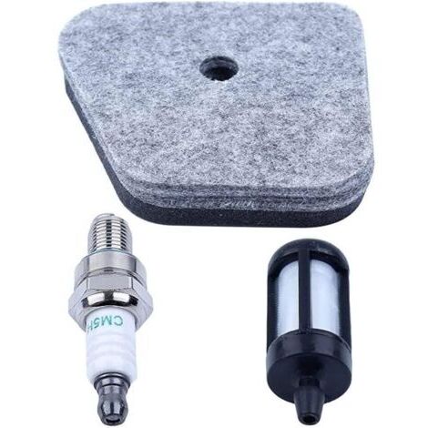 Filtre À Carburant À Air Lawnmower Spark Kit Compatible Avec Stihl Fs87 Fs90 Fs100 Fs110 Fs130, Kit De Carburateur À Gazon, 3