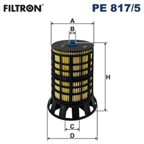 Filtre à carburant PE817/5 Filtron