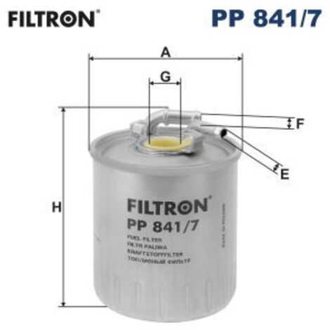 FILTRE À CARBURANT PP8417 FILTRON