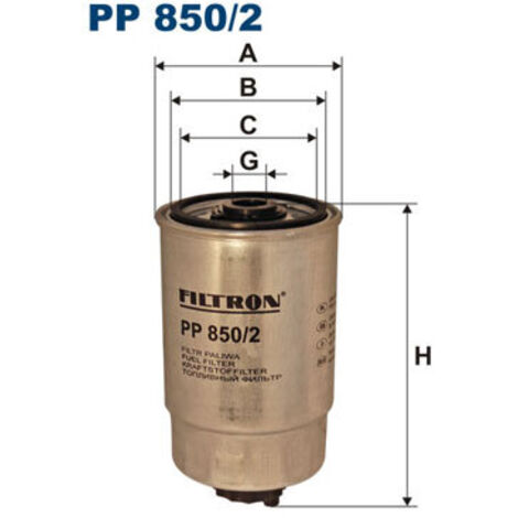 FILTRE À CARBURANT PP8502 FILTRON