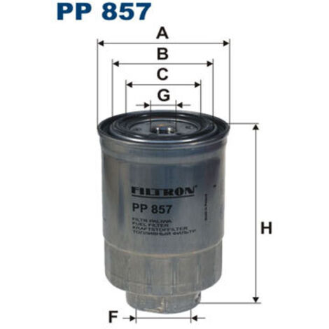 FILTRE À CARBURANT PP857 FILTRON