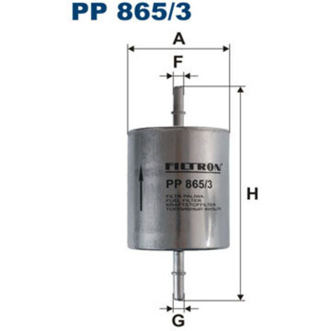 FILTRE À CARBURANT PP8653 FILTRON