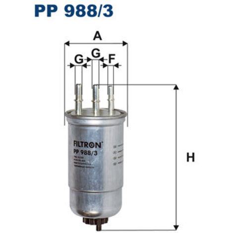 Filtre à carburant PP988/3 Filtron