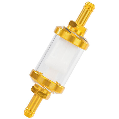 Filtre à carburant universel pour moto, filtre à essence, 5/16 pouce, filtre à huile 8 mm, VTT, utilisé pour les moteurs de moto