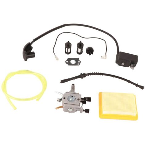 Filtre à carburateur et bobine d'allumage pour débroussailleuse STIHL FS120, 120r, FS200, FS250, FS300 et FS350-AquaForge