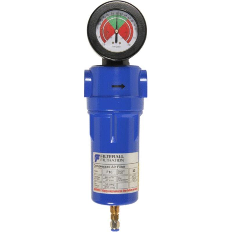 Nu Air - Filtre à cartouche air comprimé pré-filtration