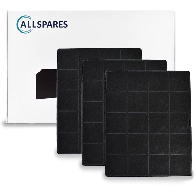 Allspares - Filtre à charbon (3pcs) AFFCACONFF22/90 / KFBK-4 par