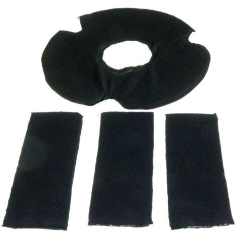 Filtre à charbon (4pcs) longue durée d'origine Whirlpool AMC982