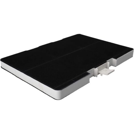 Filtre a charbon actif (31,7 x 21,1 x 2,1 cm) GDE pour hotte : Siemens, Bosch remplace 11026771, 705432