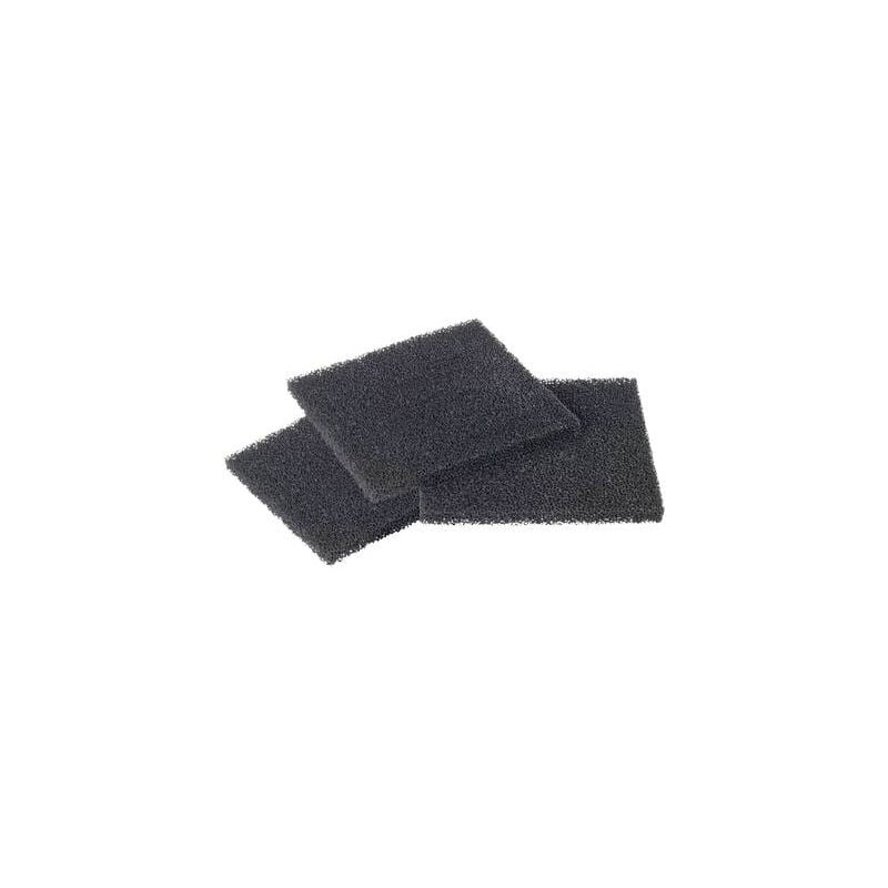 Toolcraft - filtre à charbon actif 79-7201 3 pièces (l x l x h) 130 x 130 x 10 mm TO-6547353