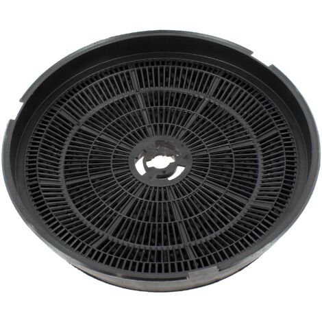 Filtre à charbon rond 190mm d'épaisseur 40mm – Compatible avec hottes AIRLUX, ARISTON, CANDY, INDESIT, ROSIERES – Filtration efficace des odeurs