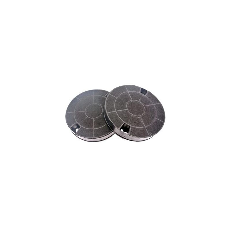 Lot de 2 filtres charbon type 29 CHF029 (91929-1798) (481249038013, AMC912) Hotte WHIRLPOOL, IKEA WHIRLPOOL, BAUKNECHT, ARISTON HOTPOINT, INDESIT,