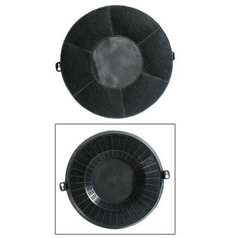 Filtre à charbon TYPE 48 (23,6 x 3 cm) pour hotte AEG, Electrolux, Whirlpool, Ariston Hotpoint, Faure, Ikea, Zanussi